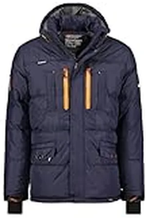 Geographical Norway Basilboli Windjack voor heren, outdoor, waterafstotende jas, lange mouwen, heren, regenjas, wandelen, seizoen, lente, zomer, herfst, winter ( 3XL), , 3XL