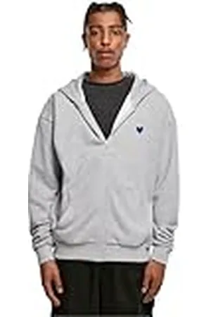 Mister Tee Heren capuchontrui A Little Dream of me Ultra Heavy Zip Hoodie, mannen hoodie met ritssluiting en print op de rug, , 3XL