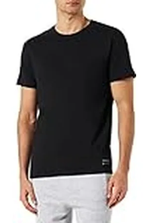 4F Heren T-shirt TSM011 T-shirt, Deep Black, M voor heren, , M