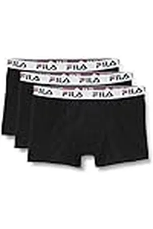 Fila FU5016/3 Heren Boxershorts, XL, Zwart, 3 stuks