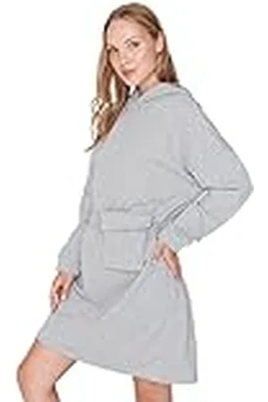 Trendyol Dames Mini Shift Regular Dress Jurk, , XL