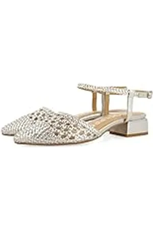 Gioseppo Mineo, balletflat dames, zilver, maat 41, , 41 EU
