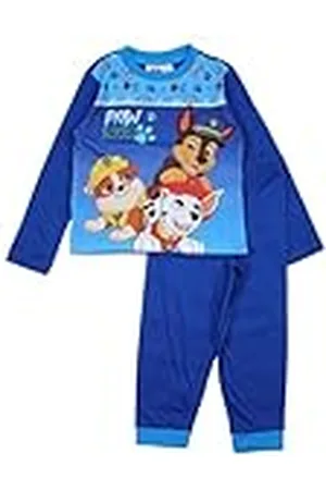 Disney Paw Patrol pyjama van katoen, comfortabele en stijlvolle outfit voor jongens, perfect voor de nacht, , 5 Jaren