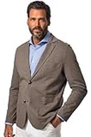 JP 1880 Heren grote maten grote maten Menswear L-8XL sweat-colbert, vlam-sweat, revers, opgestikte zakken 820825, , 6XL