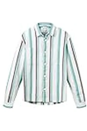 TOM TAILOR Overhemd met strepen voor heren, relaxed fit, , S