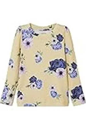 NAME IT Meisjes NMFHOLLY LS XSL TOP shirt met lange mouwen, , 98, , 98 cm