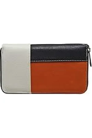 Envy Dames Penny Orange/Navy Bi Fold Portemonnee, Oranje/Navy, S UK, , Small