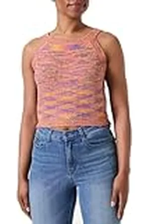 Pieces® Dames Pckera Sl Cropped Knit Top Gebreide Top, , M