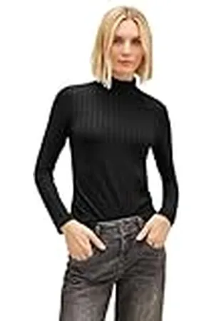 Street one Turtle Neck Rib Shirt, , 42