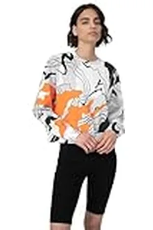 4F Sweatshirt F250 meerkleurig allover, maat L voor dames, , L