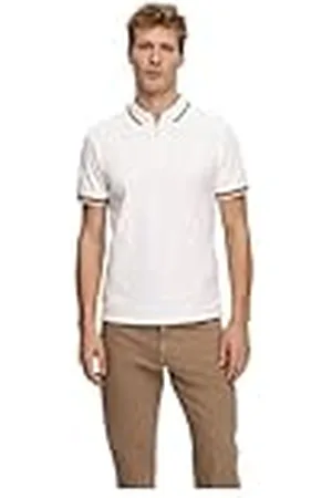 SELECTED SELETED HOMME Slhslim-Toulouse Detail Ss Polo Noos Poloshirt voor heren, , XXL
