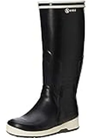 Aigle Heren brea werkrubberlaarzen, blauw marine nieuw, 46 EU