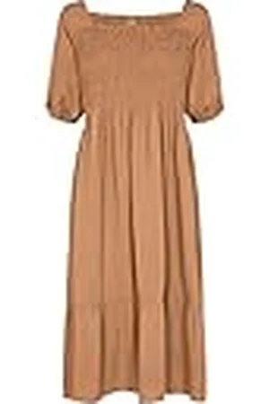 soyaconcept Dames SC-RADIA 134 jurk, , Small, woestijnbruin