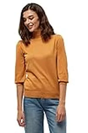 Minus Dames Mersin roll Neck Knit Pullover Sweater, , XL