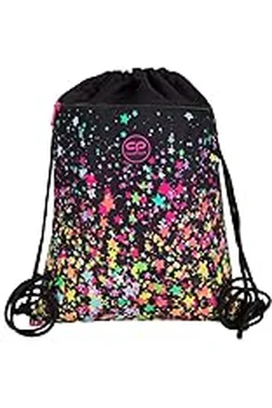 Coolpack Green Galaxy, sporttas met trekkoord, uniseks, kinderen, eenheidsmaat, Meerkleurig, Eén maat