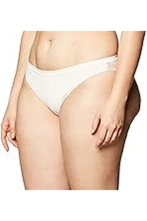 Tommy Hilfiger Damesslip van microvezel met stretch en kant, onderbroek, ondergoed voor vrouwen, panty, , S/M