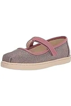 TOMS Mary Jane Flat, Roze, 3 UK Kind