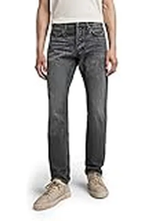 G-Star Heren Triple A Regular Straight Jeans, , 38W / 34L