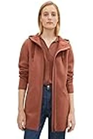 TOM TAILOR Dames Fleecejack met capuchon 1027144, , XXS