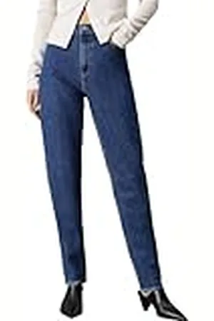 Calvin Klein Tapered Fit Mom Jeans voor dames, , 31W / 30L