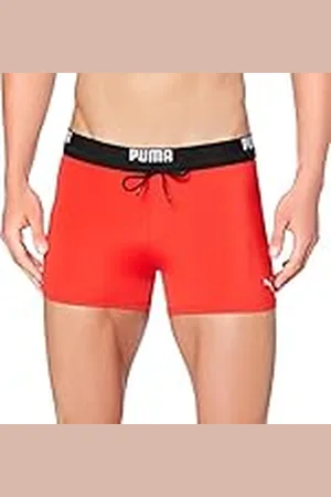 PUMA Heren Logo Zwembroek (1 Pack), , M
