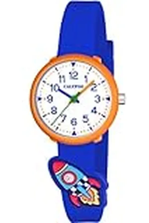 Calypso Uniseks kinderhorloge analoog kwarts met rubberen band K5845/1, wit, riem, , riem