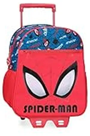 Marvel Joumma Spiderman Authentic schoolrugzak met trolley, , 27 x 33 x 11 cm, polyester, 9,8 l, , schoolrugzak met trolley