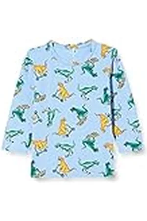 NAME IT Baby Boys NBMBABA LS TOP shirt met lange mouwen, Vista Blue, 56