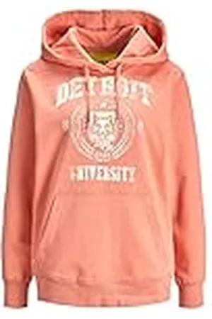 JACK & JONES JACK&JONES JXZOEY Relaxed LS Sweat Hood SWT Hoodie, , XS, , XS