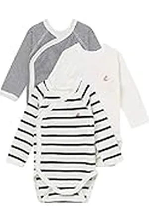 Petit Bateau Babyrompertje met lange mouwen geboorte, Variant 1:, 6 Maanden