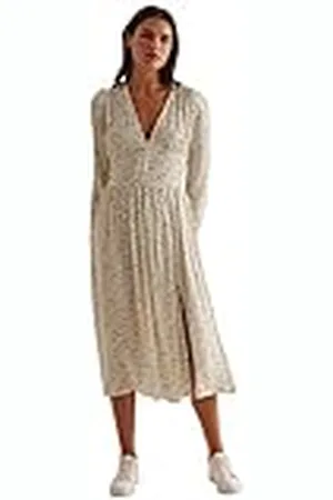 NA-KD Midi-jurk met split aan de zijkant voor dames, casual, , 34