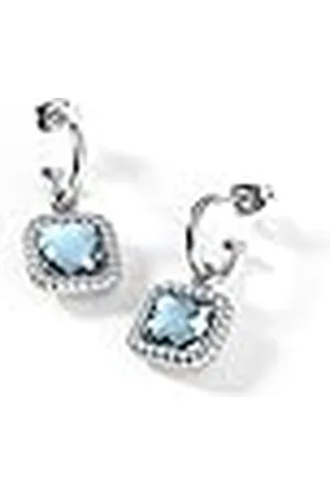 ANJEWELS Oorbellen Brincos My Way Prateados e Azuis AL.EMW07SBL Merk, Eén maat, Niet-edele metalen, Geen edelsteen