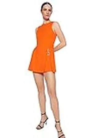 Trendyol Effen geweven jumpsuit voor dames, , 32