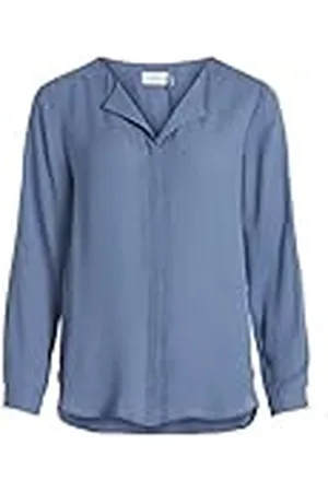 VILA Dames Bloes Vilucy L/S Shirt - Noos, , XXL