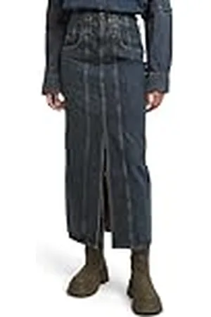 G-Star RAW Viktoria Moto Long Rok, , 31W