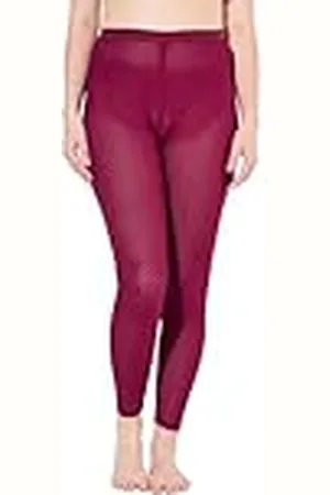 Ulla Popken Grote maten grote maten plus size leggings, diamantkant, licht transparant, , 46/48 NL