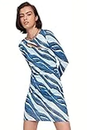 Trendyol Mini Bodycon getailleerde gebreide jurk voor dames, , XS