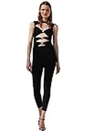 Trendyol Effen gebreide jumpsuit voor dames, , 64