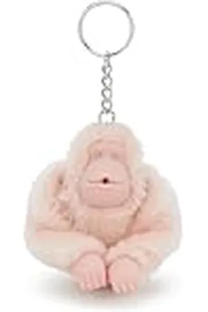 Kipling Monkeyclip M reisaccessoires-bagagelabels voor dames, Roze glans, Eén maat