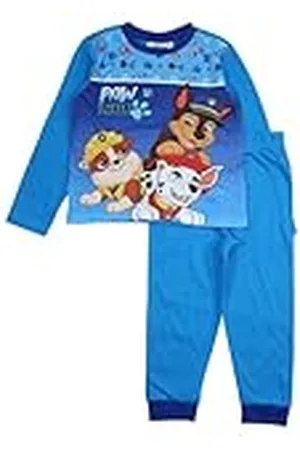 Disney Paw Patrol pyjama van katoen, comfortabele en stijlvolle outfit voor jongens, perfect voor de nacht, , 3 Jaren