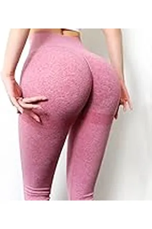 Eulla Sportlegging voor dames, slim fit, lang, high waisted tights met buikcontrole, ondoorzichtig, voor sport, yoga, fitness, hardlopen, fietsen, , L
