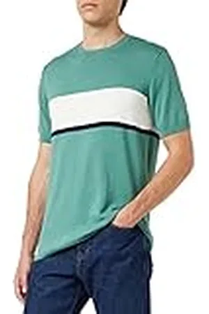 TOM TAILOR Uomini Gebreid shirt met strepen 1032032, , 3XL