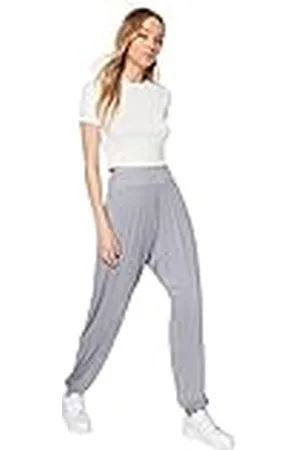 Trendyol Dames Loungewear Hoge Taille Elastische Manchet Jogger Broek, , XS