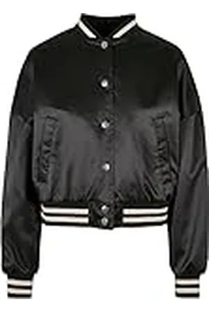Urban classics Oversized damesjack van satijn, , XXL