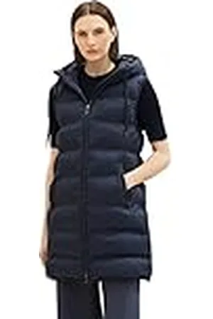 TOM TAILOR TOM KLEERMAKER Longstyle lichtgewicht gewatteerd gilet voor dames