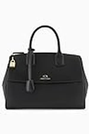 Armani Exchange Dames Jane, Sustainable, Padlock Logo Charm Tote L