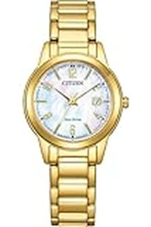Citizen Dames analoog kwartshorloge met roestvrij stalen armband FE1242-78D, armband