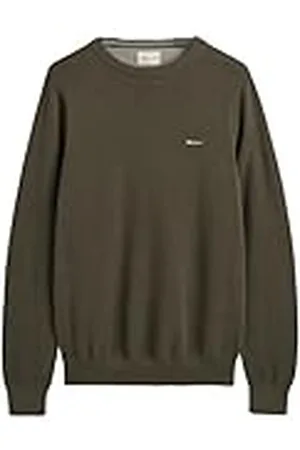 GANT Heren Cotton Pique C-Neck Pullover, , L