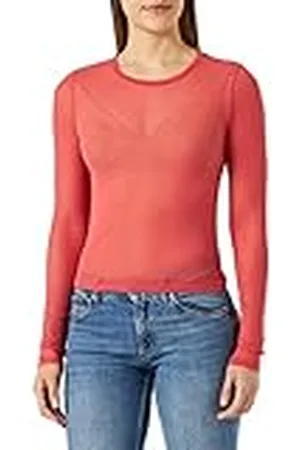 Noisy May Dames Nmjudith L/S Mesh Top Bg Noos Shirt met lange mouwen, , XL
