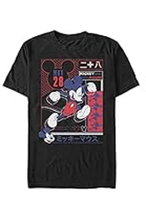 Disney Classics Mickey Classic - Sporty Technical Mickey Unisex Crew neck T-Shirt Black M